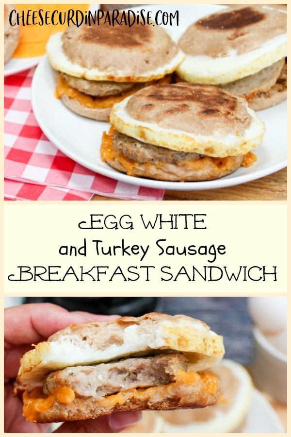 breakfast sandwiches on a plate
