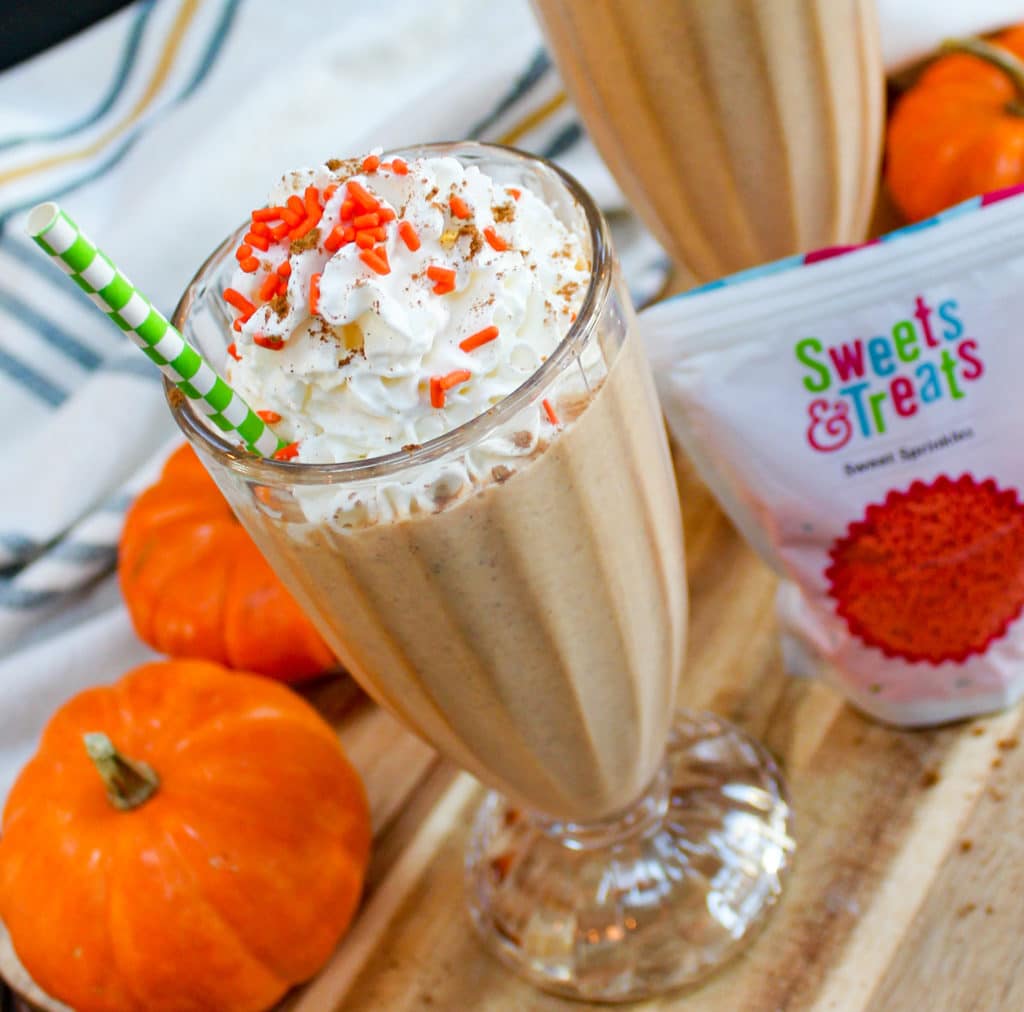 shakes on the table