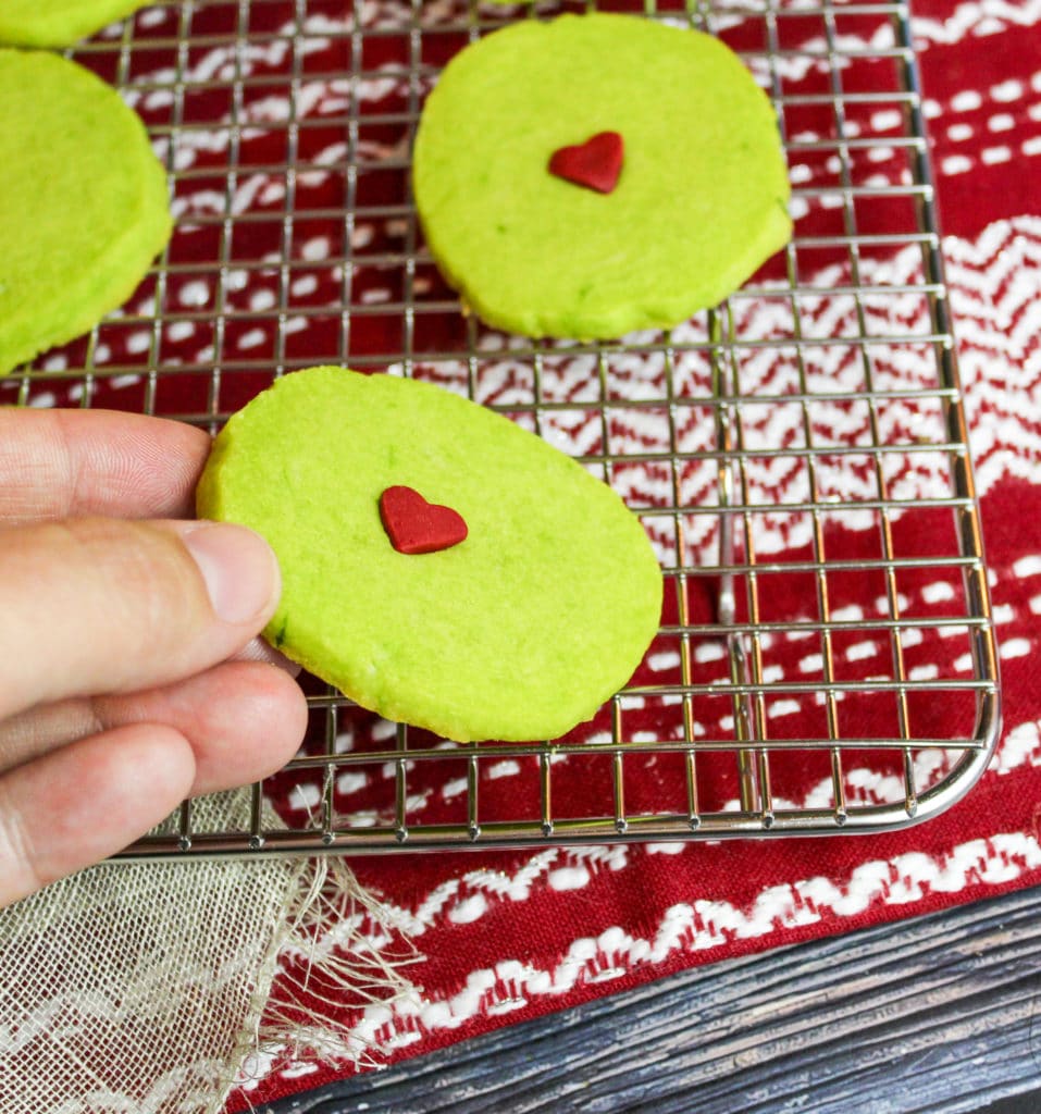 cookies on a cooling rack